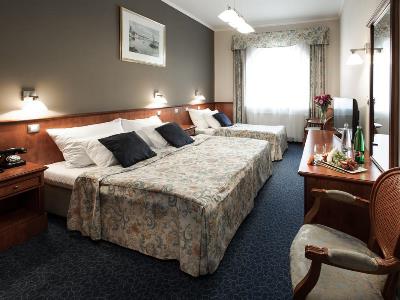 bedroom 1 - hotel union - prague, czech republic