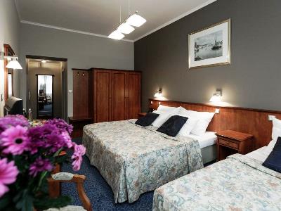 bedroom 2 - hotel union - prague, czech republic