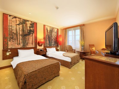 standard bedroom - hotel lindner prague castle - prague, czech republic