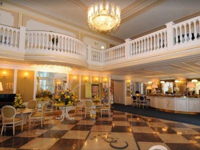 lobby - hotel esplanade spa and golf resort - marianske lazne, czech republic