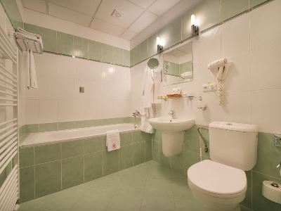 bathroom - hotel podhrad - hluboka nad vltavou, czech republic