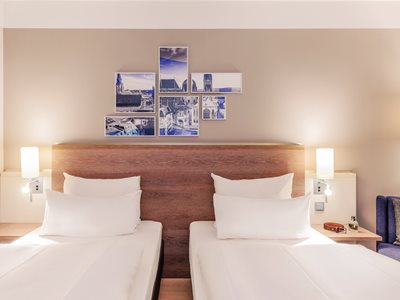 bedroom 1 - hotel mercure aachen europaplatz - aachen, germany
