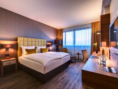 bedroom - hotel bonn marriott - bonn, germany