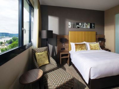 bedroom 1 - hotel bonn marriott - bonn, germany
