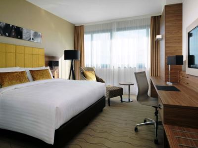 bedroom 2 - hotel bonn marriott - bonn, germany
