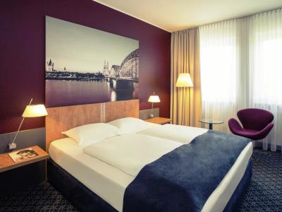 bedroom - hotel mercure severinshof - cologne, germany