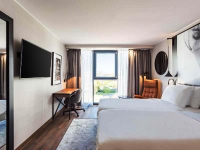 bedroom 1 - hotel radisson blu conference - dusseldorf, germany