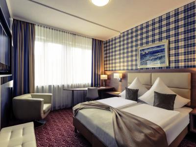 bedroom - hotel mercure kaiserhof city ctr - frankfurt, germany