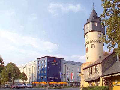 exterior view - hotel bestwestern premier ib friedberger warte - frankfurt, germany