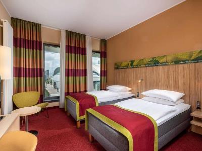 bedroom 2 - hotel moevenpick city - frankfurt, germany