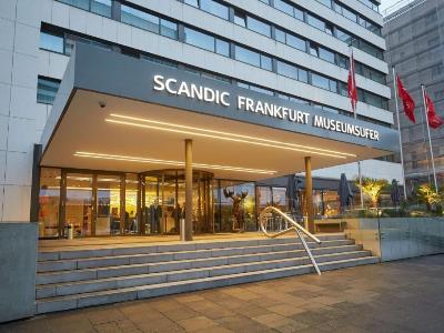 exterior view - hotel scandic frankfurt museumsufer - frankfurt, germany