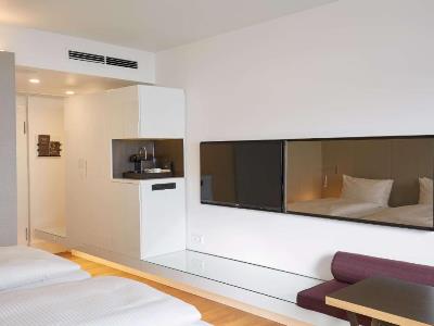 bedroom 4 - hotel scandic frankfurt museumsufer - frankfurt, germany