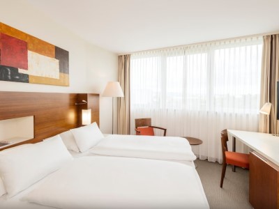 bedroom 3 - hotel nh frankfurt niederrad - frankfurt, germany