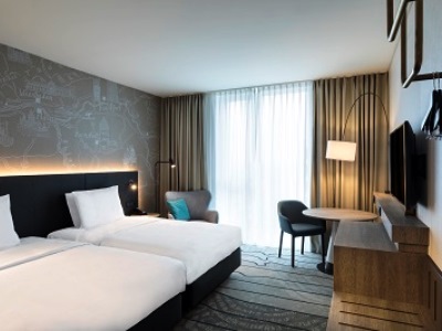 standard bedroom 1 - hotel hyatt place frankfurt airport - frankfurt, germany
