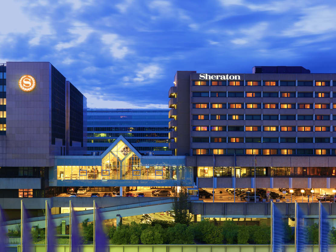 exterior view - hotel sheraton airport and conference ctr - frankfurt, germany