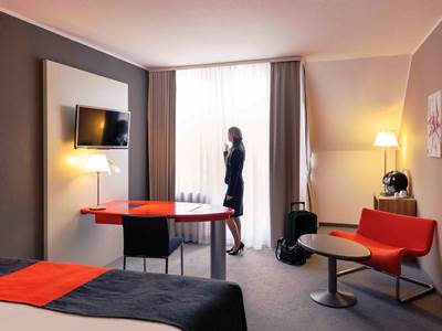 bedroom 1 - hotel mercure htl and residenz frankfurt messe - frankfurt, germany