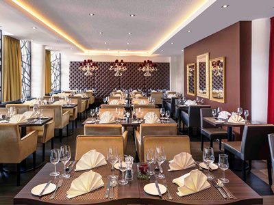 restaurant - hotel mercure htl and residenz frankfurt messe - frankfurt, germany