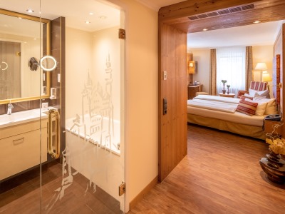 bedroom - hotel schlosskrone (comfort) - fussen, germany