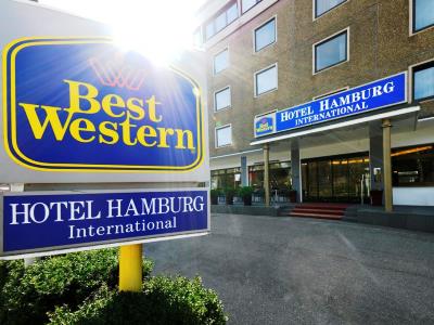 exterior view - hotel best western hamburg international - hamburg, germany