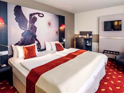 bedroom - hotel mercure hotel hannover city - hanover, germany