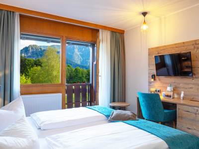 bedroom - hotel das wiesgauer - alpenhotel inzell - inzell, germany