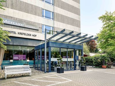 exterior view - hotel mercure parkhotel krefelder hof - krefeld, germany
