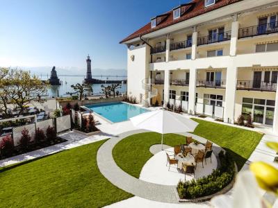 outdoor pool - hotel bayerischer hof - lindau, germany
