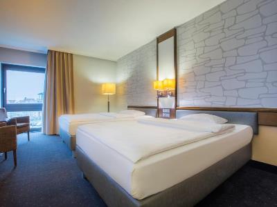 bedroom 2 - hotel park inn by radisson lubeck - lubeck, germany
