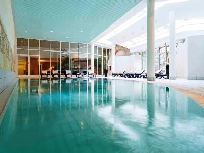 indoor pool - hotel novotel mainz - mainz, germany