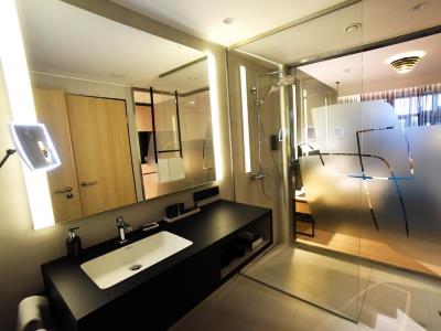 bathroom 1 - hotel radisson blu hotel mannheim - mannheim, germany