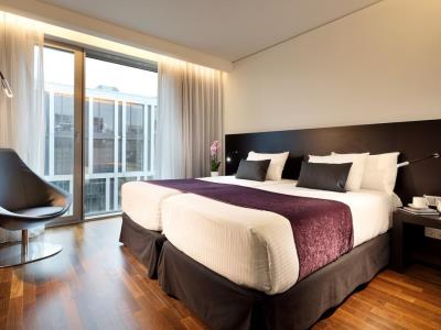 bedroom - hotel eurostars grand central - munich, germany