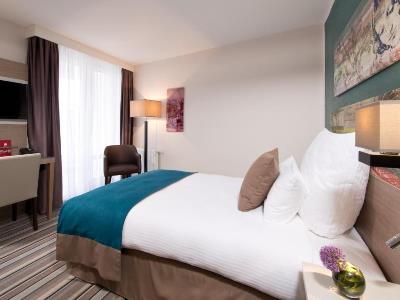 bedroom - hotel leonardo hotel munich city olympiapark - munich, germany