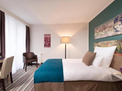 bedroom 1 - hotel leonardo hotel munich city olympiapark - munich, germany