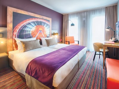bedroom - hotel leonardo hotel munich city south - munich, germany