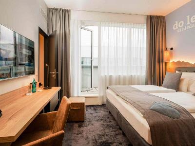 bedroom 2 - hotel best western hotel arabellapark muenchen - munich, germany