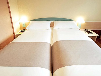 bedroom 1 - hotel ibis munchen city nord - munich, germany