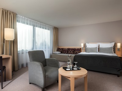 bedroom 2 - hotel mercure hotel duesseldorf neuss - neuss, germany