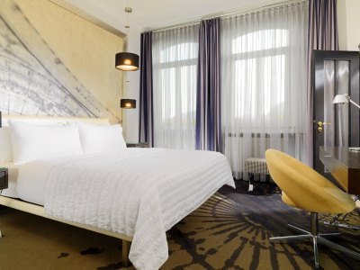 bedroom - hotel le meridien grand nurenberg - nuremberg, germany