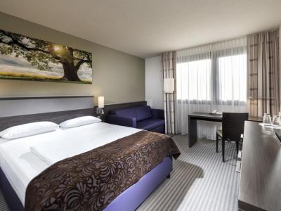 bedroom - hotel mercure dusseldorf airport - ratingen, germany