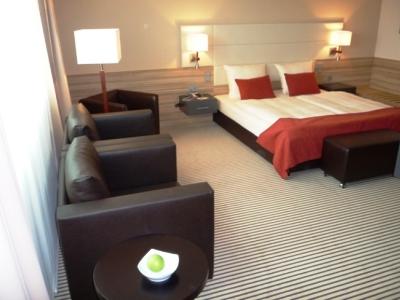 bedroom 2 - hotel best western premier novina regensburg - regensburg, germany