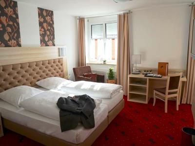 bedroom 1 - hotel rappen rothenburg (standard classic) - rothenburg, germany