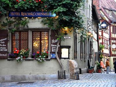 exterior view - hotel reichs-kuechenmeister (superior) - rothenburg, germany