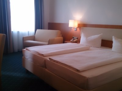 bedroom 1 - hotel akzent hotel schranne - rothenburg, germany