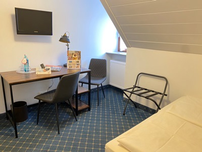 bedroom 2 - hotel akzent hotel schranne - rothenburg, germany