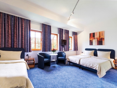bedroom 4 - hotel altes brauhaus - rothenburg, germany