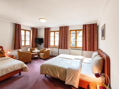 bedroom 5 - hotel altes brauhaus - rothenburg, germany