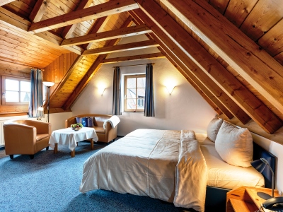bedroom 7 - hotel altes brauhaus - rothenburg, germany