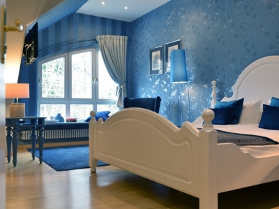 bedroom 5 - hotel villa mittermeier - rothenburg, germany