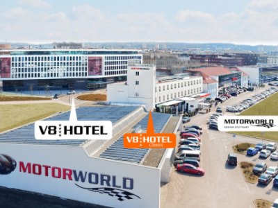 exterior view - hotel v8 hotel motorworld region - stuttgart, germany
