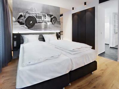 bedroom 1 - hotel v8 hotel motorworld region - stuttgart, germany